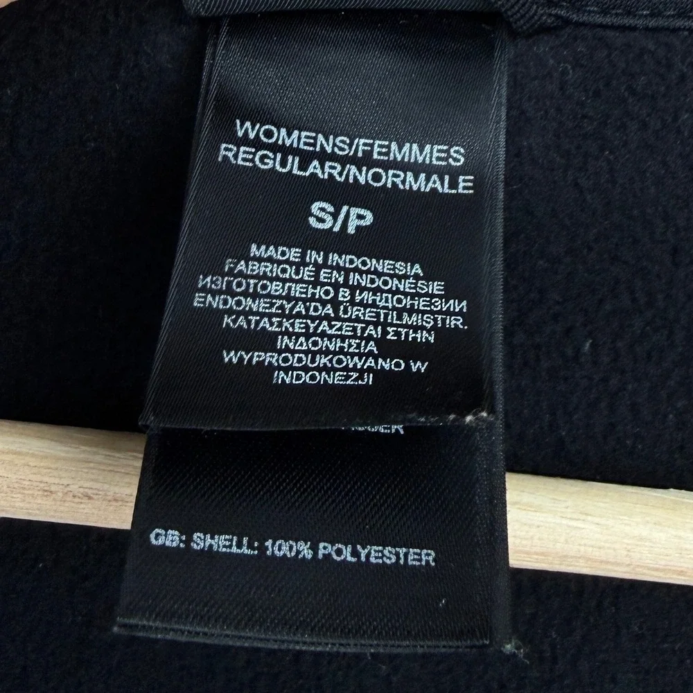 The North Face Women's Black Full Zip Jacket Pockets Sz S‎